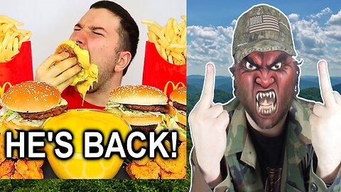 Extra Cheesy McDonad's - Mukbang (Nikocado Avocado) - Reaction! (BBT)