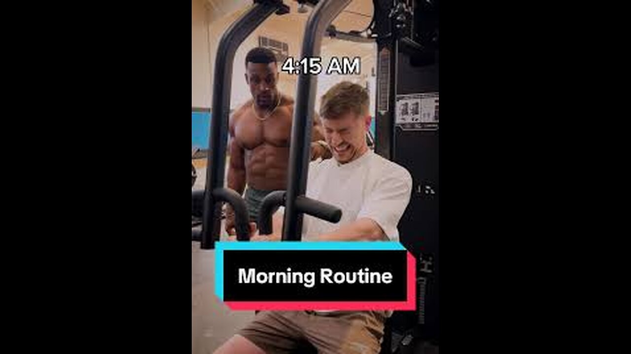 morning routine 💪🏻