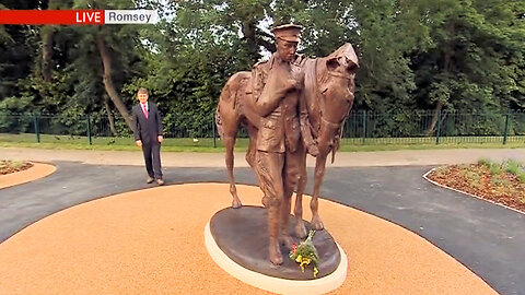 War Horse - war memorial park Romsey