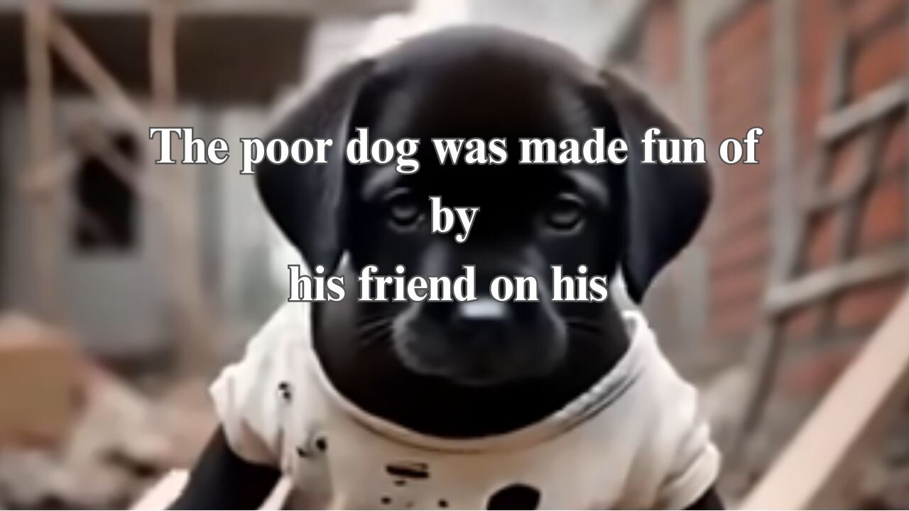 “😢🐶 Bullied by a Friend – Poor Dog’s Heartbreaking Moment!”