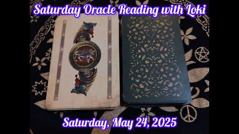 Saturday Oracle Reading with Loki: May 24, 2025