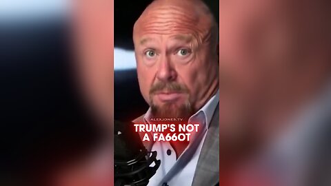 Alex Jones: Trump Doesn't Write Like a Fa66ot - 7/28/25