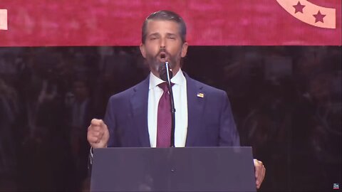 🗣 'We don't sink to violence' — Trump Jr.