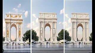 Trump Unveils Historic ‘Triumphal Arch’ Design