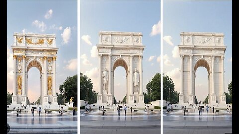 Trump Unveils Historic ‘Triumphal Arch’ Design