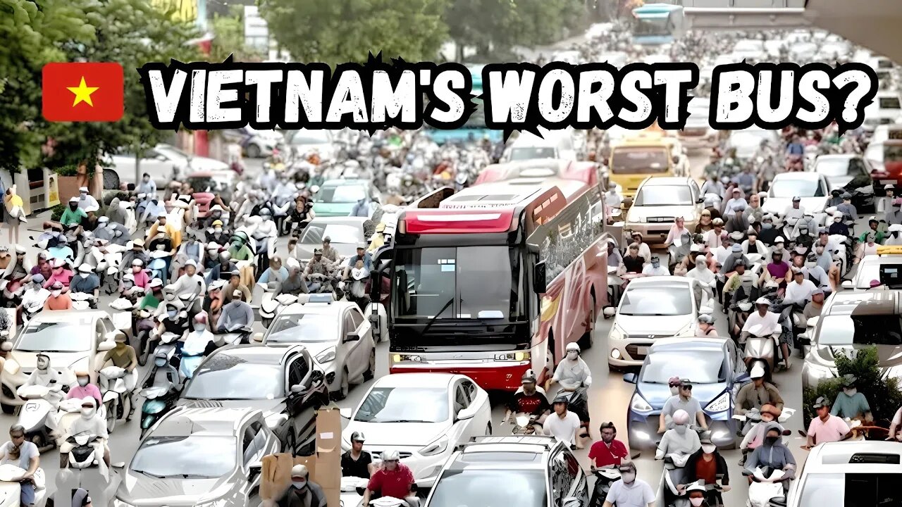 Surviving 10 Hours on Vietnam’s Worst Bus | Traveling During Tet Holiday 🇻🇳