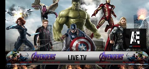 AVENGERS TV KODI BUILD