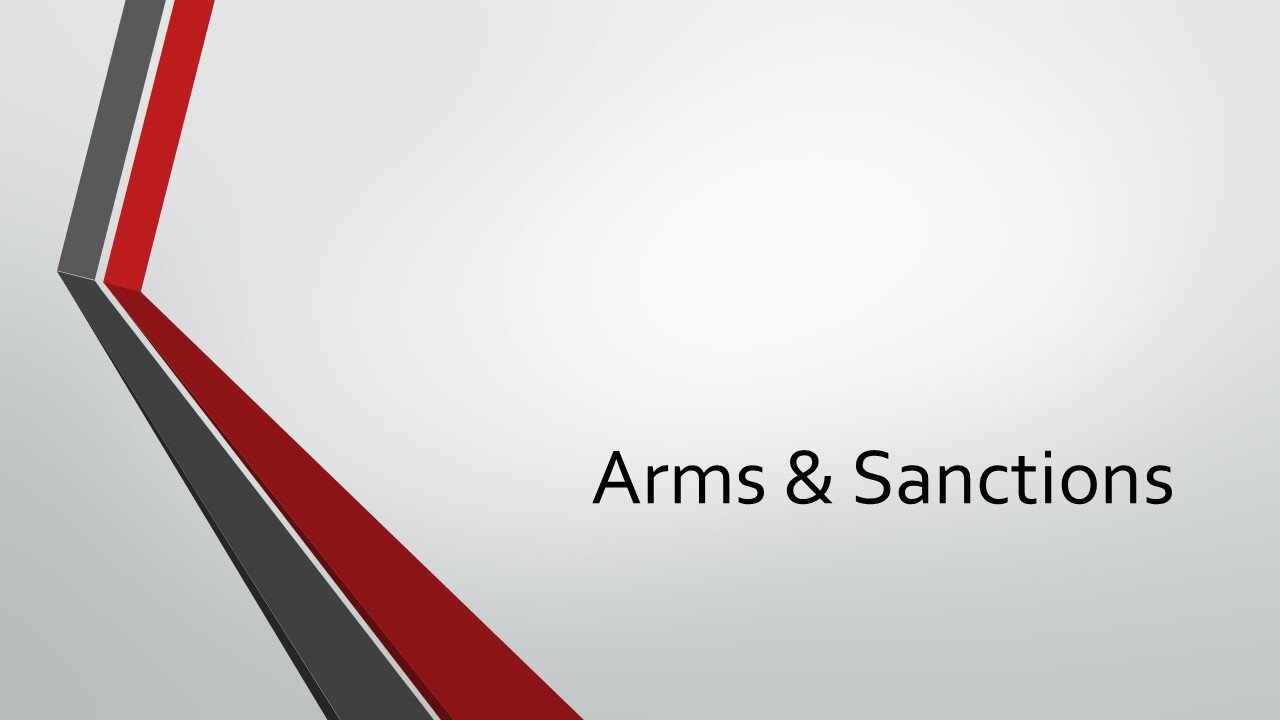 Arms & Sanctions