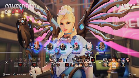 Overwatch 2 Mercy Gameplay (No Commentary)