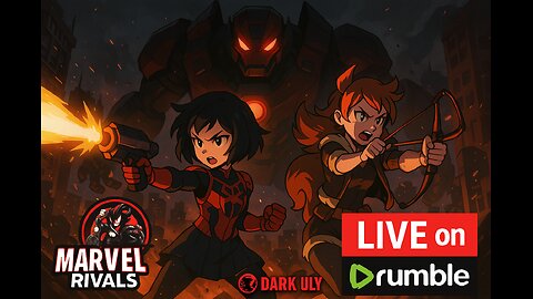 Marvel Rivals – Shadows Rise: Peni & Squirrel Girl vs Blade | Dark Uly LIVE on Rumble