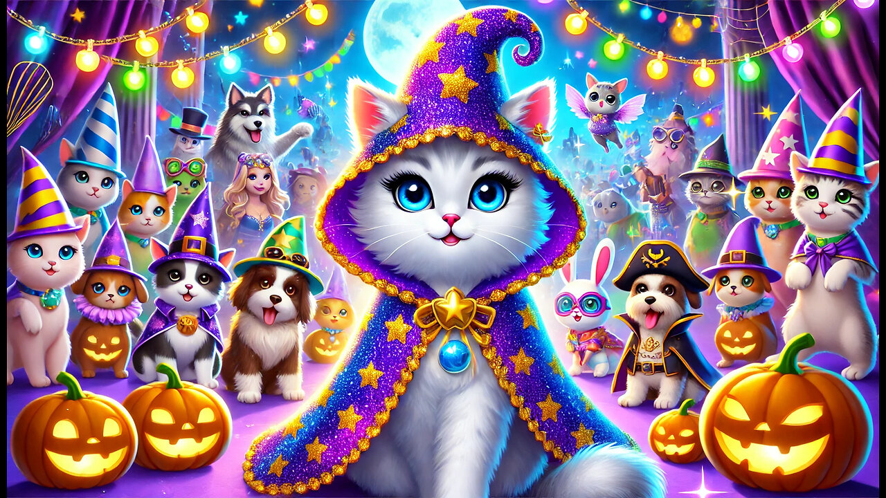 The Dailyyy Stories | Lucy the Cat - Episode 14 | Halloween Costume Party