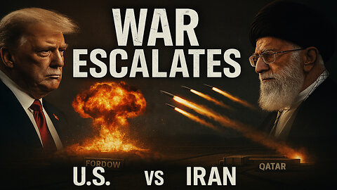 U.S. Bombs Iran | Iran Bombs U.S. Bases in Qatar — WW3 Heating Up