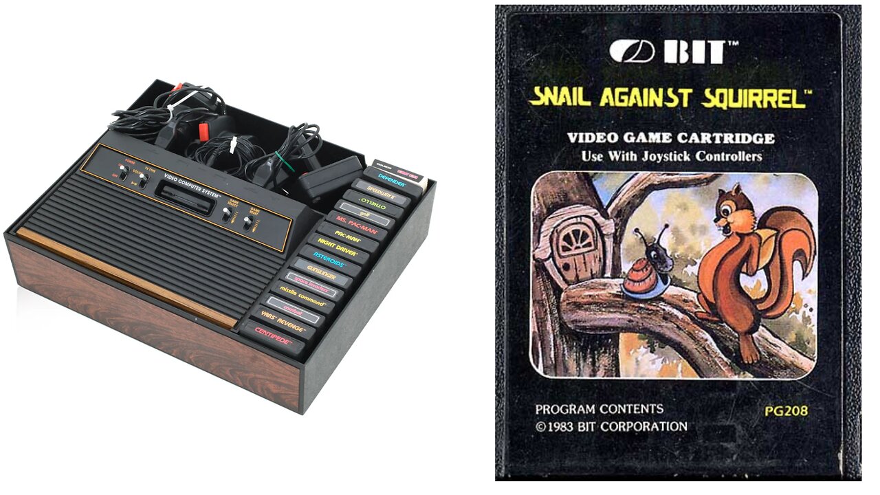 Atari 2600 - Snail Against Squirrel