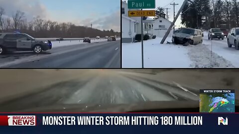 Monster winter storm unleashes widespread chaos across the country