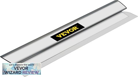 VEVOR Skimming Blade32 inch Smoothing Knife European Stainless Steel Construction Knife Review