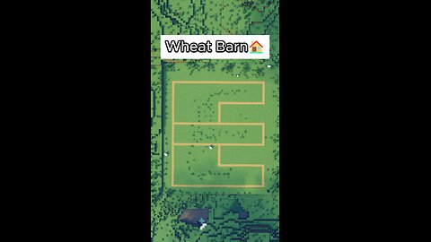 Minecraft Wheat Barn🏠