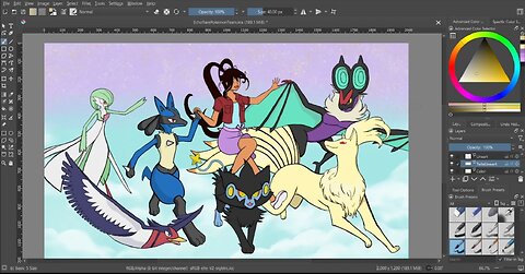 Captain's Log 2 & Speed Paint 1