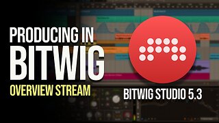 Producing a Song on Bitwig Studio LIVE | Music Production Techniques Breakdown