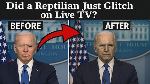 Reptilian Glitch at White House? You Won’t Believe This