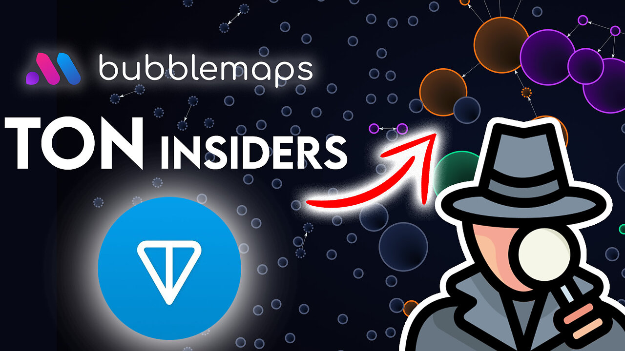 TON Whales Exposed! Track Insider Wallets with Bubblemaps $BMT InfoFi