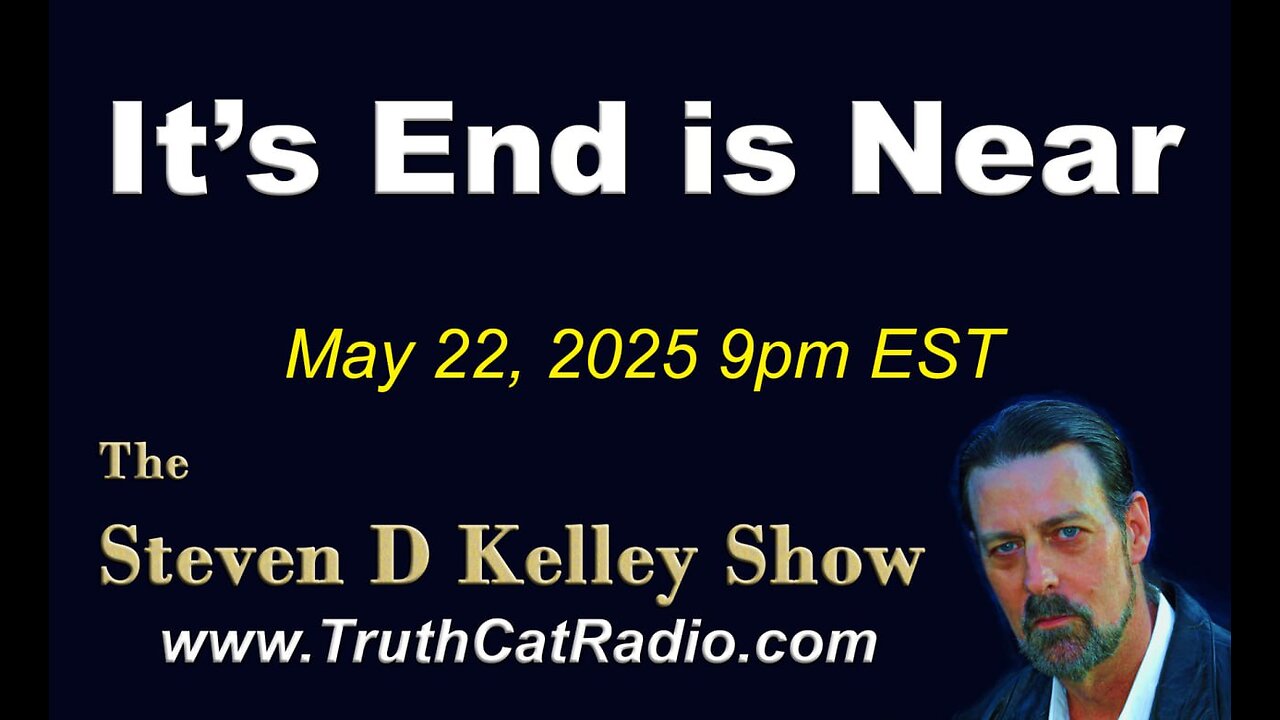 TCR#1123 STEVEN D KELLEY #436 MAY-22-2025. It´s End is Near