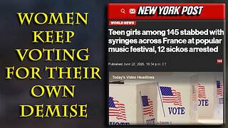 First the EU & California and now NYC. Women are determined to vote for their own suffering