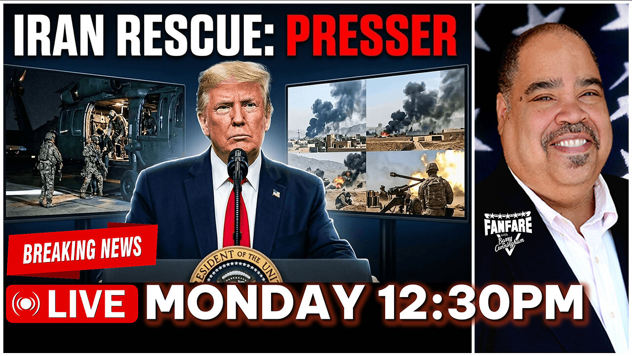 LIVE BREAKING NEWS: President Trump Holds Press Conference After U.S. Airmen Rescue in Iran