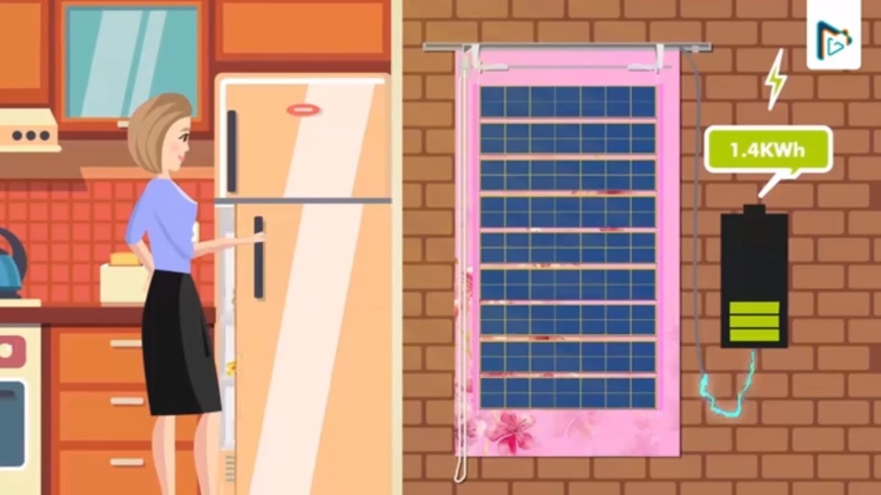Solar Curtain Product Explainer Video Animated by MotionGility