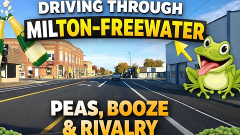 Milton-Freewater, Oregon 🚗 | Drive Through a Town Born from Booze, Peas & Rivalry