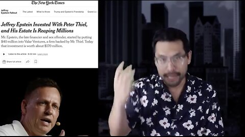 Is Peter Thiel the NEW Jeffrey Epstein