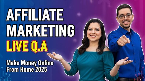 Affiliate Marketing Live Q&A - Make Money Online From Home 2025