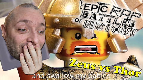 Epic Rap Battles Of History | Zeus vs Thor | First Time Reaction Watching