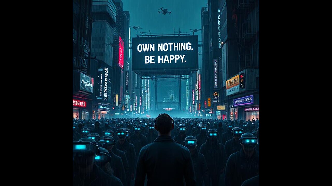 THE DIGITAL LOCKDOWN: Own Nothing. Be Chipped. Choose Reality.