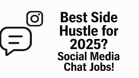 Best Side Hustle for 2025 Social Media Chat Jobs!