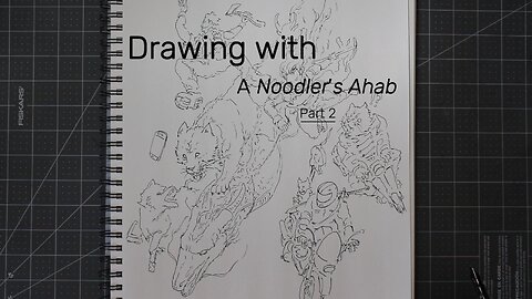 Drawing with a Noodler's Ahab pt. 2