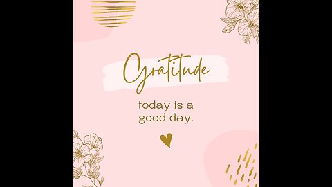 Gratitude is the KEY