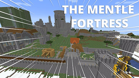 Exploring The Mentle Fortress (2b2t Build) - (PC HD) [720p30FPS]