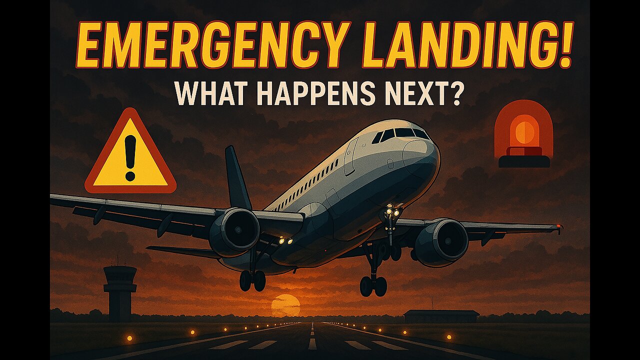 Emergency Plain landing 😮 ( Explaind )