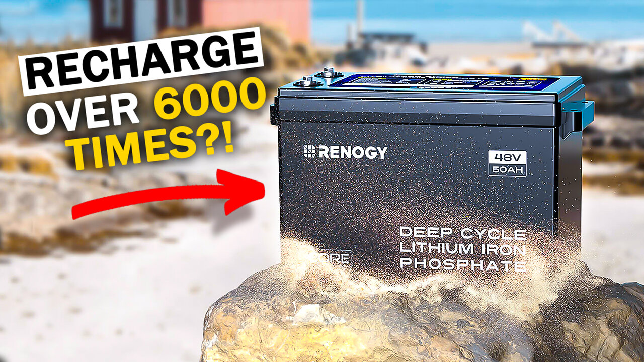RENOGY 48V 50Ah Smart Lithium Iron Phosphate Battery with Self heating Review - Fully Explained