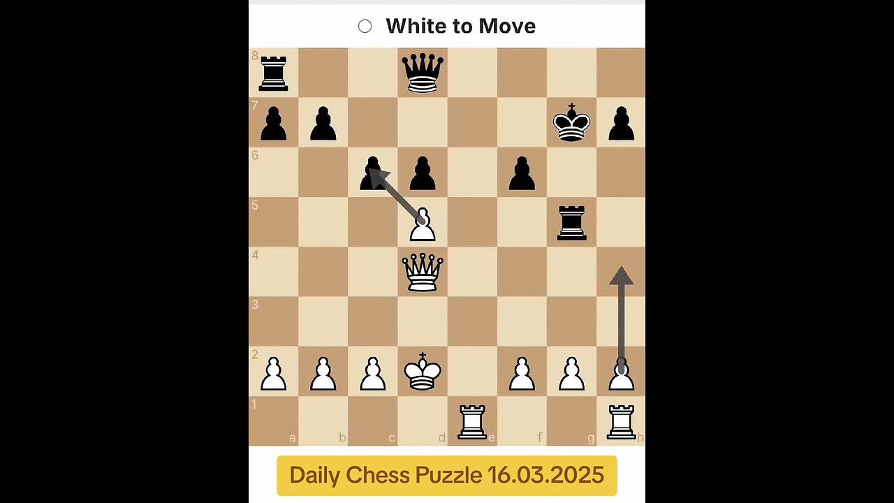 Daily Chess Puzzle 16.03.2025