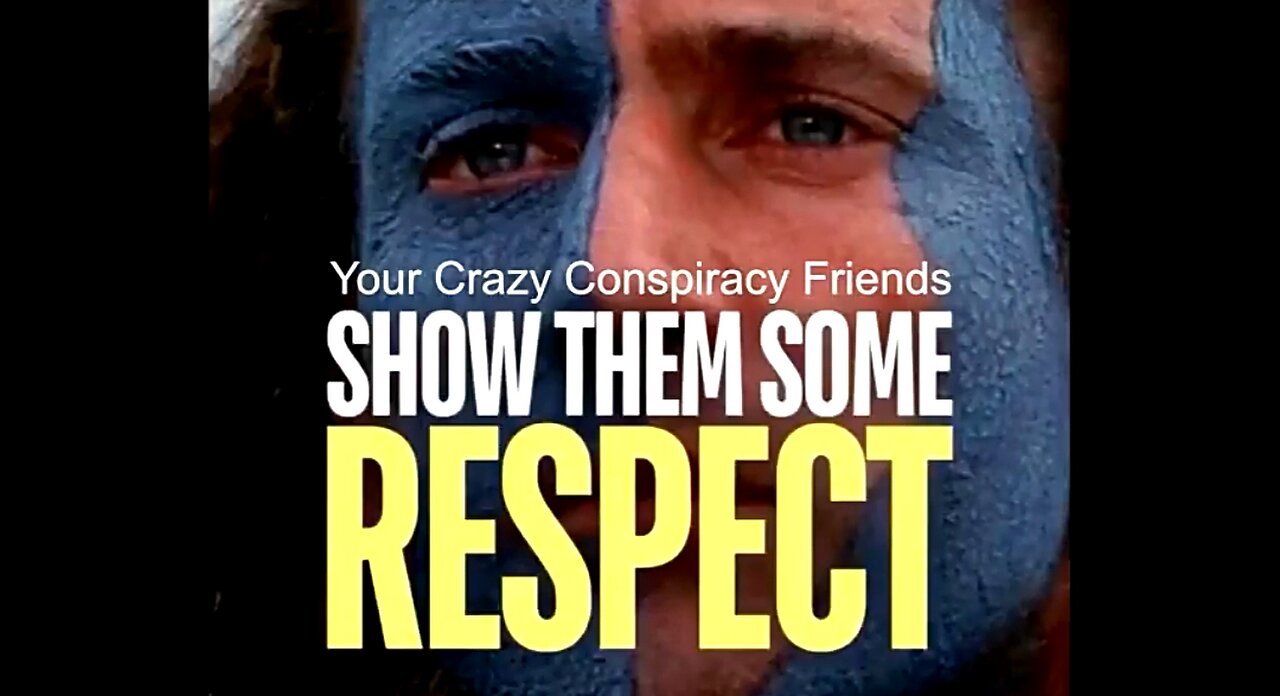 RESPECT YOUR CONSPIRACY FRIENDS 🔥