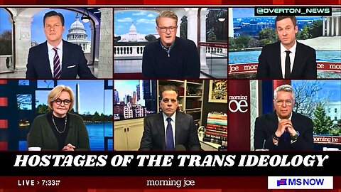 Morning Joe Crew Appear Like Hostages on Trans Issue