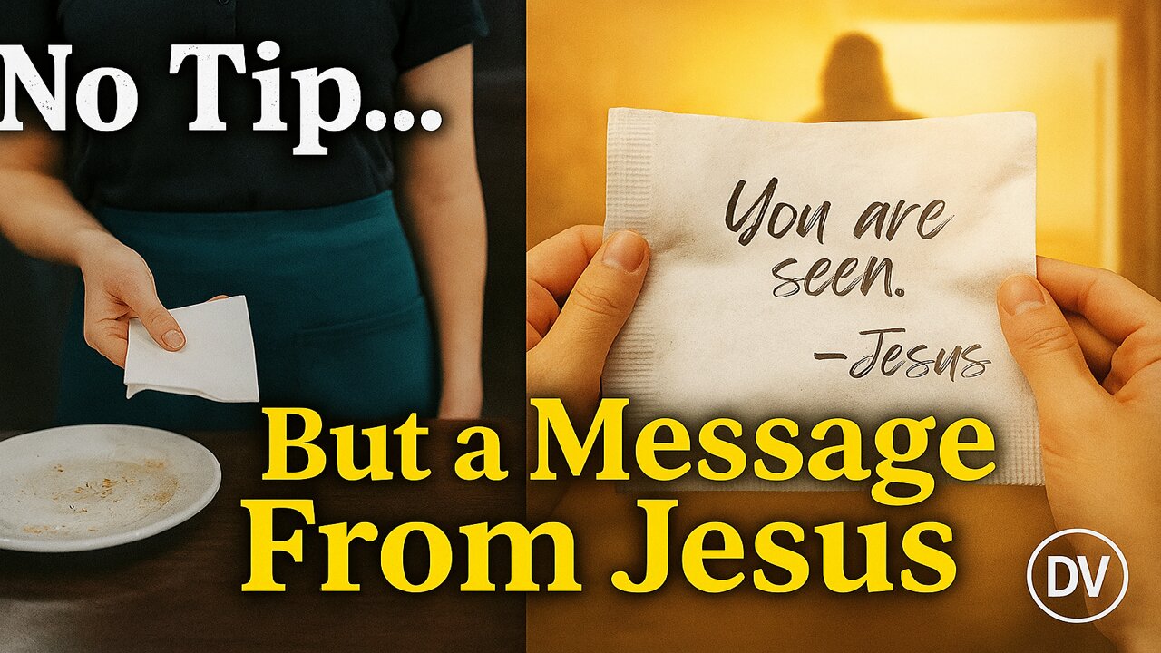 Jesus Didn’t Leave a Tip—He Left a Message That Shattered Her