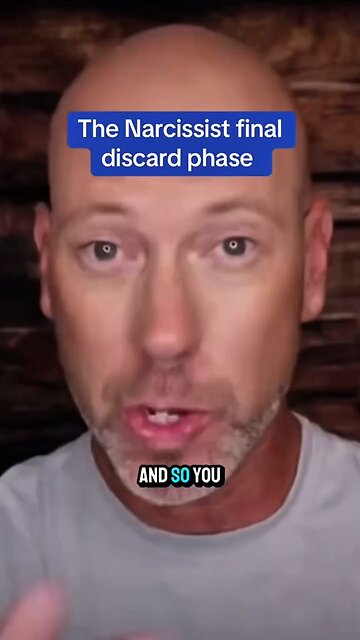 The narcissist final discard phase. part 2. #narcissist #narcissistdiscard #
