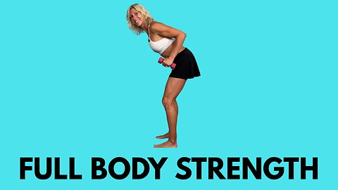 12 Minute Full Body Dumbbell Workout For Beginners