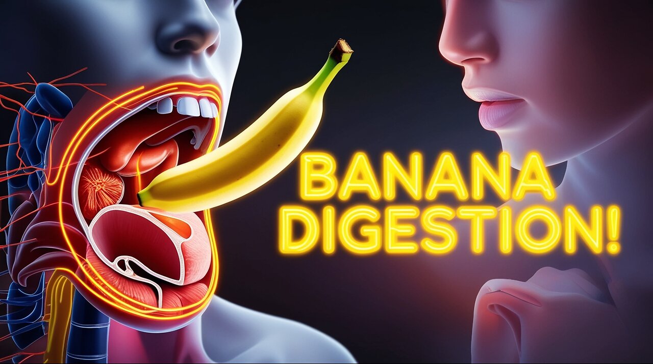 What Happens Inside Your Gut When You Eat a Banana 🍌😳 (3D Animation)