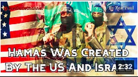 "US and Israel Created Hamas to Counteract Yasser Arafat, Claims Ron Paul"