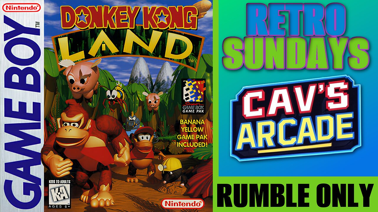 Retro Sunday | Donkey Kong Land | Rumble Only
