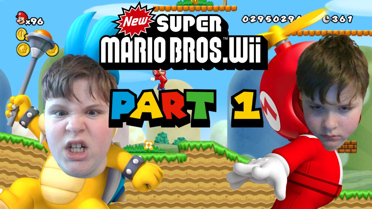 WORLD 1 HAVE MERCY - New Super Mario Bros Wii (EPISODE 1)