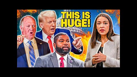 Byron Donalds & Tom Homan CRUSH AOC — The Final Blow Lands on LIVE TV!